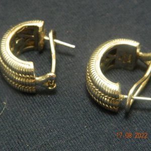 Judith Ripka Sterling Earrings